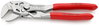 KNIPEX 86 03 125 Mini pliers wrench pliers and a wrench in a single tool plastic coated chrome-plated 125 mm