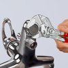 KNIPEX 86 03 180 Pliers Wrench pliers and a wrench in a single tool plastic coated chrome-plated 180 mm