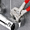 KNIPEX 86 03 150 Pliers Wrench pliers and a wrench in a single tool with plastic coating chrome-plated 150 mm