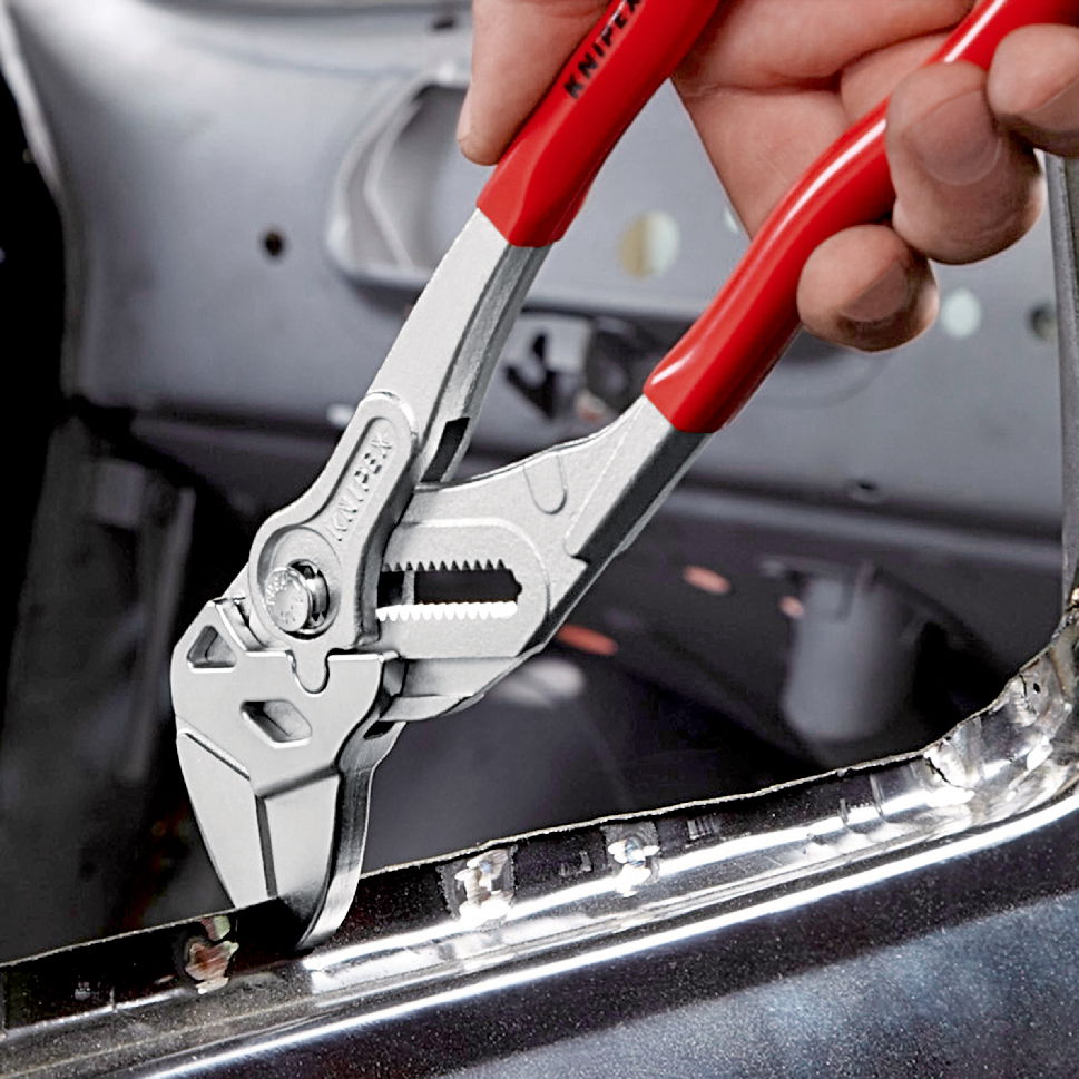 KNIPEX 86 03 150 Pliers Wrench pliers and a wrench in a single tool with plastic coating chrome-plated 150 mm – Image 4 of 6