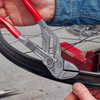 KNIPEX 86 03 250 SB Pliers Wrench pliers and a wrench in a single tool with plastic coating chrome-plated 