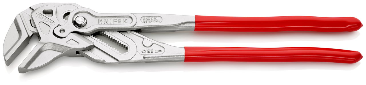 KNIPEX 86 03 400 Pliers Wrench XL pliers and a wrench in a single tool with plastic coating chrome-plated 400 mm – Image 2 of 6