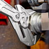 KNIPEX 86 03 400 Pliers Wrench XL pliers and a wrench in a single tool with plastic coating chrome-plated 400 mm