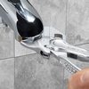 KNIPEX 86 04 100 BK Pliers Wrench XS pliers and a wrench in a single tool embossed, rough surface chrome-plated 100 mm