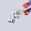 KNIPEX 86 05 150 Pliers Wrench pliers and a wrench in a single tool with comfort handles chrome-plated 150 mm