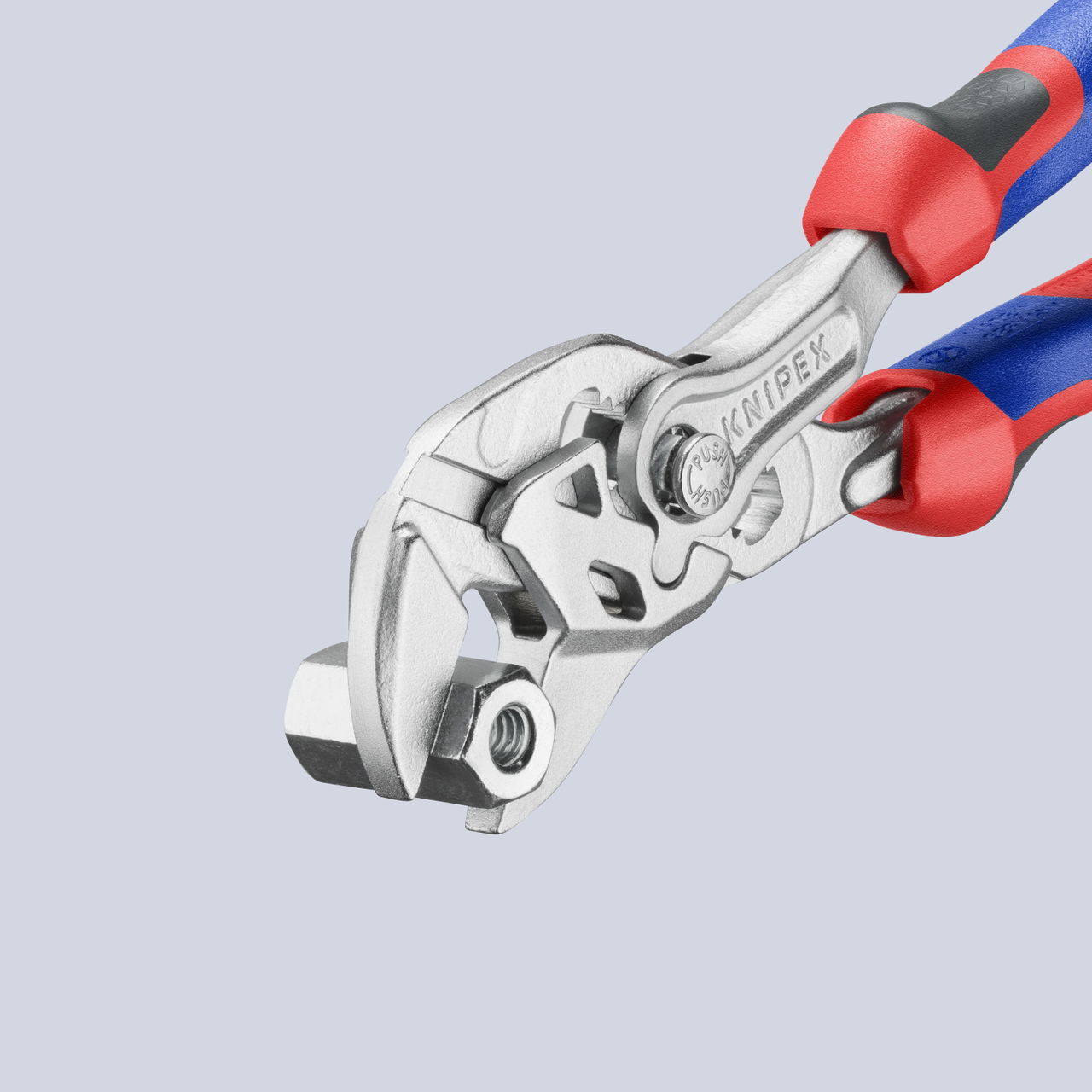 KNIPEX 86 05 150 Pliers Wrench pliers and a wrench in a single tool with comfort handles chrome-plated 150 mm – Image 5 of 8