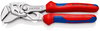 KNIPEX 86 05 150 S02 Pliers Wrench with roughened jaws with multi-component grips chrome-plated 150 mm