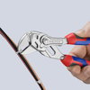 KNIPEX 86 05 150 S02 Pliers Wrench with roughened jaws with comfort handles chrome-plated 150 mm