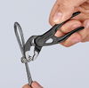 KNIPEX 87 00 100 Cobra® XS Water Pump Pliers embossed, rough surface grey atramentized 100 mm