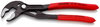 KNIPEX 87 01 180 Cobra® High-Tech Water Pump Pliers with non-slip plastic coating grey atramentized 180 mm
