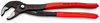 KNIPEX 87 01 300 Cobra® High-Tech Water Pump Pliers with non-slip plastic coating grey atramentized 300 mm
