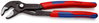 KNIPEX 87 02 250 Cobra® High-Tech Water Pump Pliers with slim multi-component grips grey atramentized 250 mm