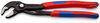 KNIPEX 87 02 250 T Cobra® High-Tech Water Pump Pliers with multi-component grips, with integrated tether attachment point for a tool tether grey atramentized 250 mm