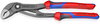 KNIPEX 87 02 300 Cobra® High-Tech Water Pump Pliers with comfort handles grey atramentized 300 mm