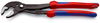 KNIPEX 87 02 300 T Cobra® High-Tech Water Pump Pliers with multi-component grips, with integrated tether attachment point for a tool tether grey atramentized 300 mm