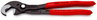 KNIPEX 87 41 250 Multiple Slip Joint Spanner with non-slip plastic coating grey atramentized 250 mm