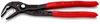 KNIPEX 87 51 250 SB Cobra® ES Water Pump Pliers extra-slim with non-slip plastic coating grey atramentized 250 mm