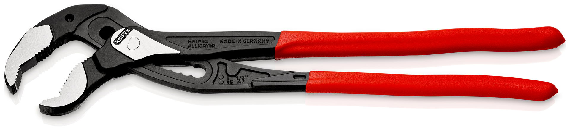 KNIPEX 88 01 400 Alligator® XL Pipe Wrench and Water Pump Pliers with non-slip plastic coating black atramentized 400 mm – Image 2 of 6