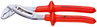 KNIPEX 88 07 300 Alligator® Water Pump Pliers with dipped insulation, VDE-tested chrome-plated 300 mm