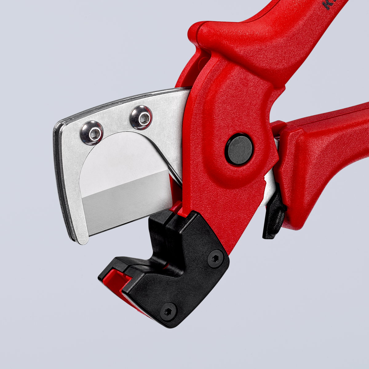 KNIPEX 90 10 185 Pipe cutter for multilayer and pneumatic hoses glass fibre reinforced plastic handles 185 mm – Image 6 of 7