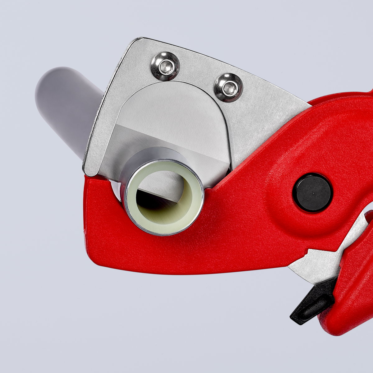 KNIPEX 90 25 185 Pipe cutter for plastic composite pipes glass fibre reinforced plastic handles 185 mm – Image 4 of 6