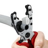KNIPEX 90 25 20 Pipe Cutter for composite pipes and protective tubes with multi-component handles chrome-plated 210 mm