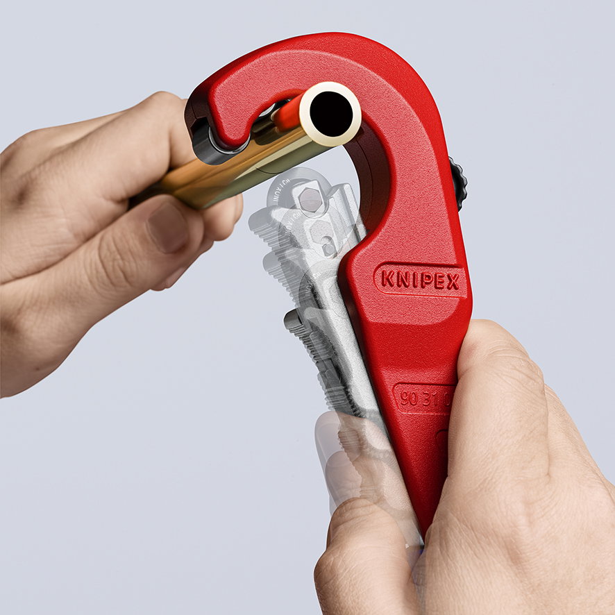 KNIPEX 90 31 02 SB TubiX® Pipe cutter  180 mm – Image 6 of 10
