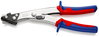 KNIPEX 90 55 280 EAN Sheet Metal Nibbler with multi-component grips nickel plated 280 mm