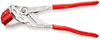 KNIPEX 91 13 250 Tile Breaking Pliers plastic coated chrome-plated 250 mm