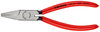 KNIPEX 91 61 160 Flat Nose Grozing Pliers plastic coated black atramentized 160 mm