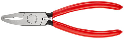 KNIPEX 91 71 160 Glass Nibbling Pincer plastic coated black atramentized 160 mm