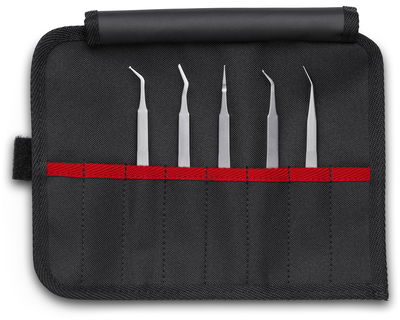KNIPEX 92 00 03 SMD Precision Tweezers Set 5 pieces