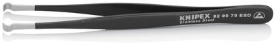 KNIPEX 92 08 79 ESD Positioning Tweezers ESD 122 mm