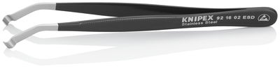 KNIPEX 92 16 02 ESD Positioning Tweezers ESD 120 mm