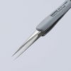 KNIPEX 92 21 12 ESD Precision Tweezers with rubber handles ESD 112 mm