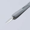 KNIPEX 92 21 13 ESD Precision Tweezers with rubber handles ESD 112 mm