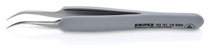 KNIPEX 92 31 10 ESD Precision Tweezers with rubber handles ESD 122 mm