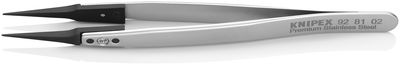 KNIPEX 92 81 02 Tweezers with exchangeable tips ESD 130 mm