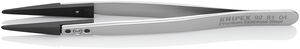 KNIPEX 92 81 04 Tweezers with exchangeable tips ESD 130 mm