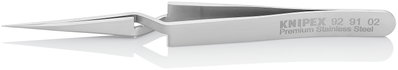 KNIPEX 92 91 02 Precision Cross Jaw Tweezers 120 mm