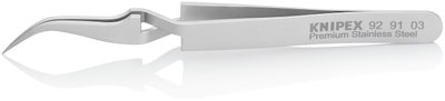 KNIPEX 92 91 03 Precision Cross Jaw Tweezers 115 mm