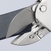 KNIPEX 94 55 200 Anvil shears with plastic grips chrome-plated 200 mm