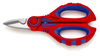 KNIPEX 95 05 10 SB Electricians' Shears with multi-component grips, glass fibre reinforced plastic 160 mm
