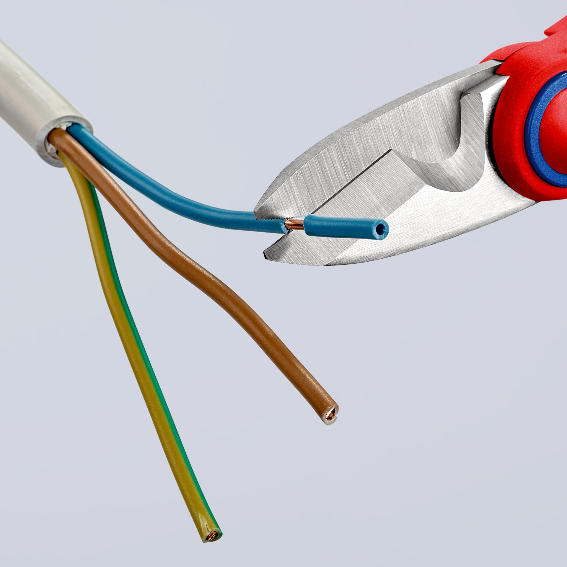 KNIPEX 95 05 10 SB Electricians' Shears with multi-component grips, glass fibre reinforced plastic 160 mm – Image 6 of 9