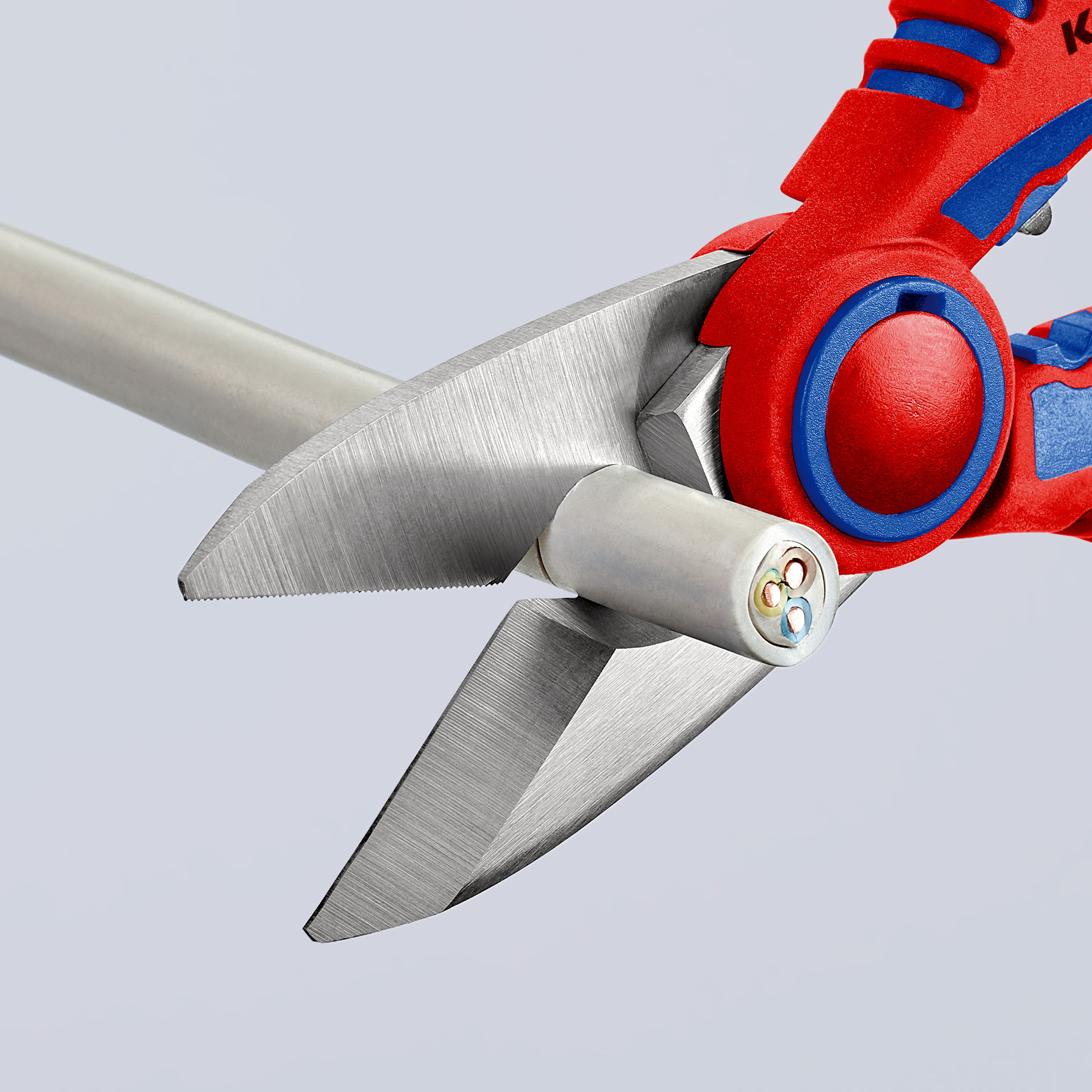 KNIPEX 95 05 10 SB Electricians' Shears with multi-component grips, glass fibre reinforced plastic 160 mm – Image 7 of 9