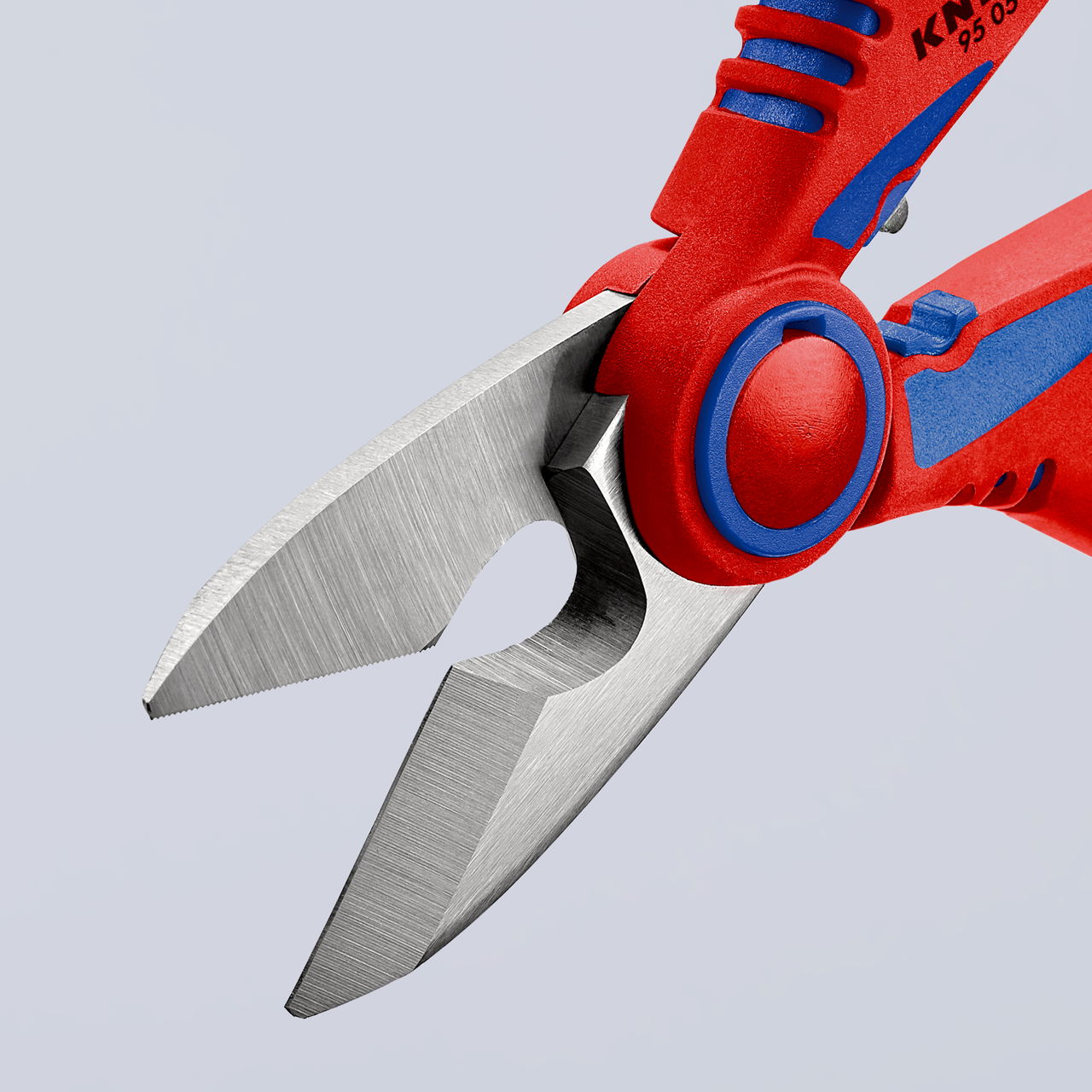 KNIPEX 95 05 10 SB Electricians' Shears with multi-component grips, glass fibre reinforced plastic 160 mm – Image 8 of 9