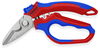 KNIPEX 95 05 20 SB Angled Electricians' Shears with multi-component grips, glass fibre reinforced plastic 160 mm
