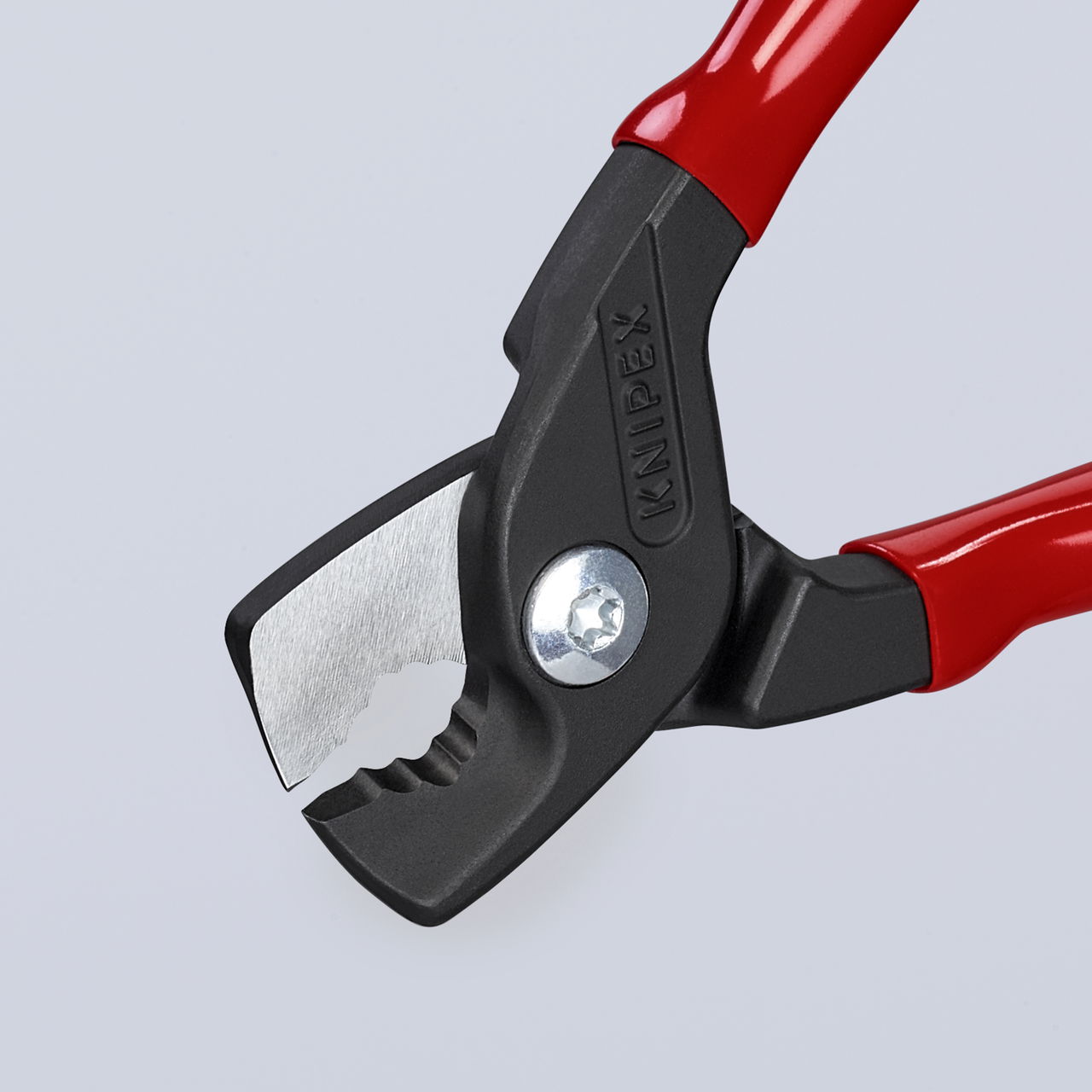 KNIPEX 95 11 160 StepCut® Cable Shears with plastic coating burnished 160 mm – Image 6 of 6