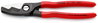 KNIPEX 95 11 200 Cable Shears with twin cutting edge plastic coated burnished 200 mm