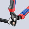 KNIPEX 95 12 160 StepCut® Cable Shears with comfort handles burnished 160 mm